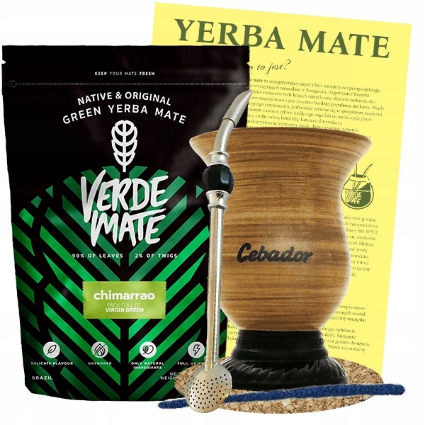 Levně Sada Yerba Mate Verde Mate Chimarrao Tykev Bombilla 500 g 0,5 kg Na Start