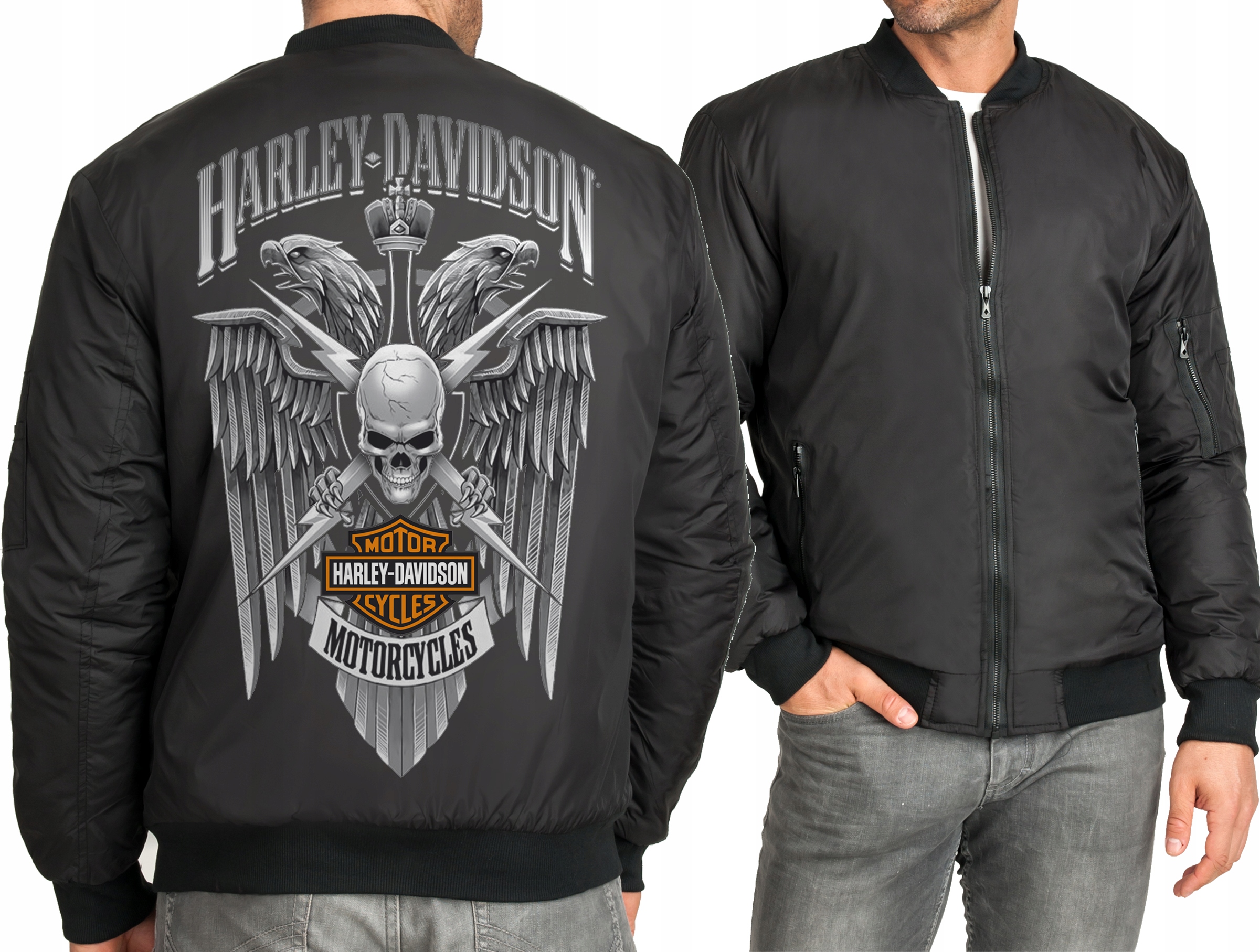 

Kurtka Harley Davidson Męska Bomberka Przejściowa