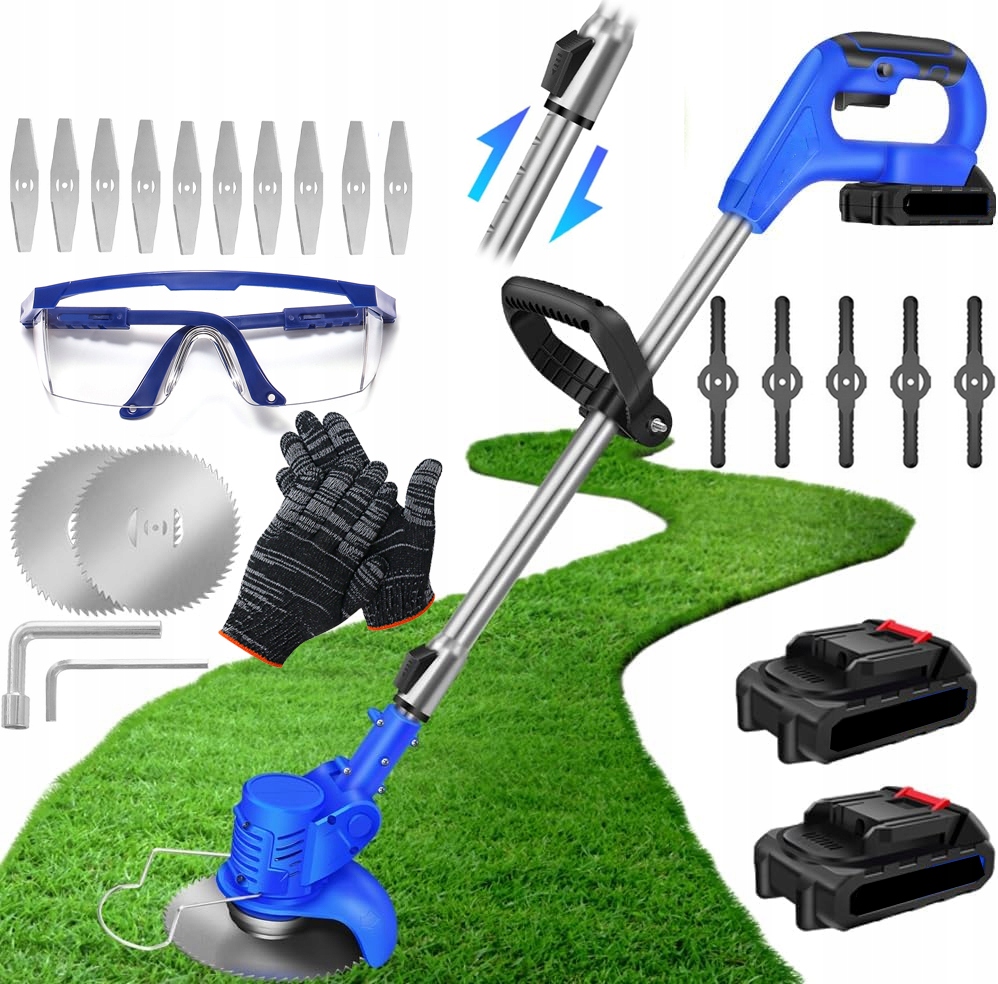 Aku Vyžínač Křovinořez Křovinořez Telescopic 21V 1300 Mah Set