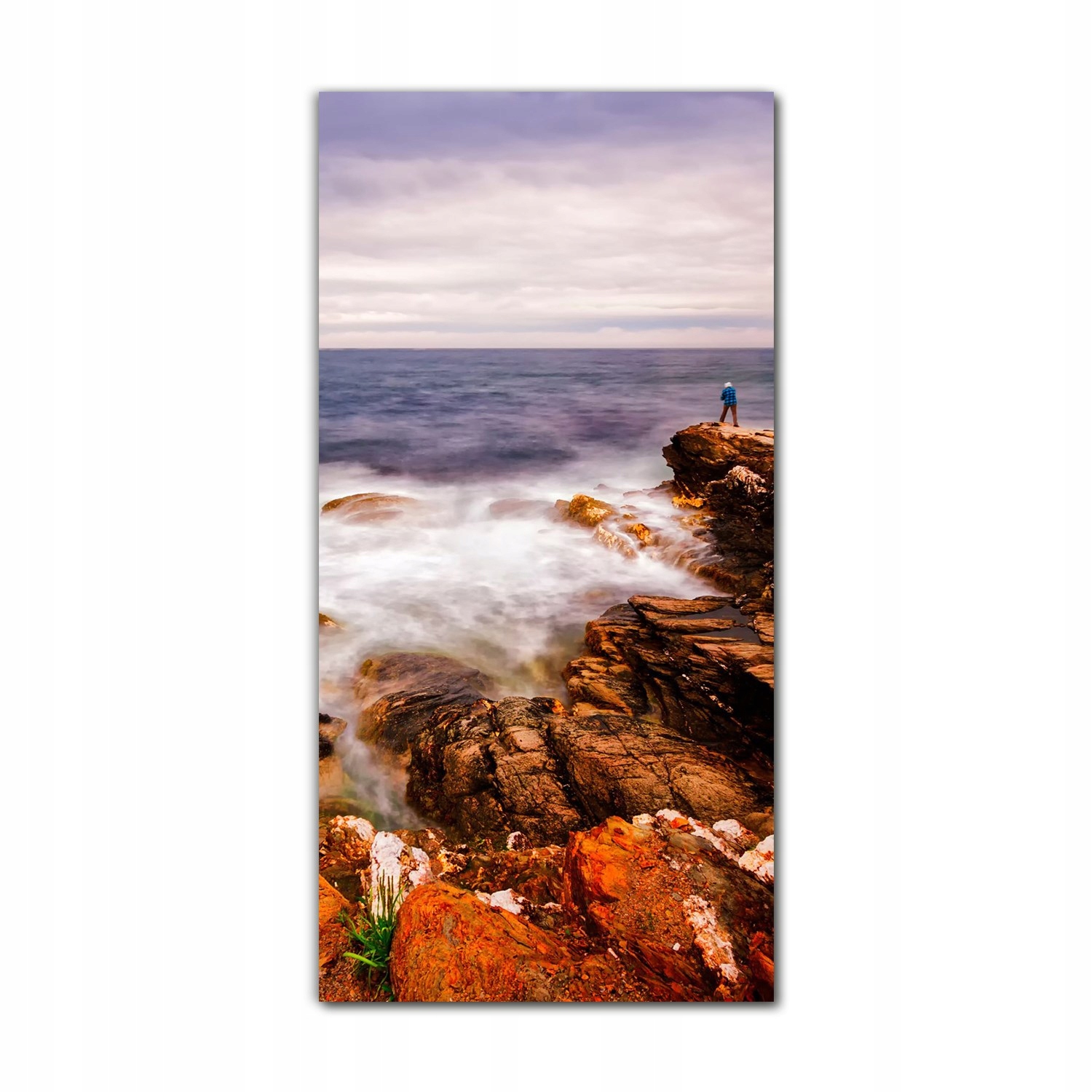 

Obraz szklany na ścianę 70x140 Ocean zachód słońca