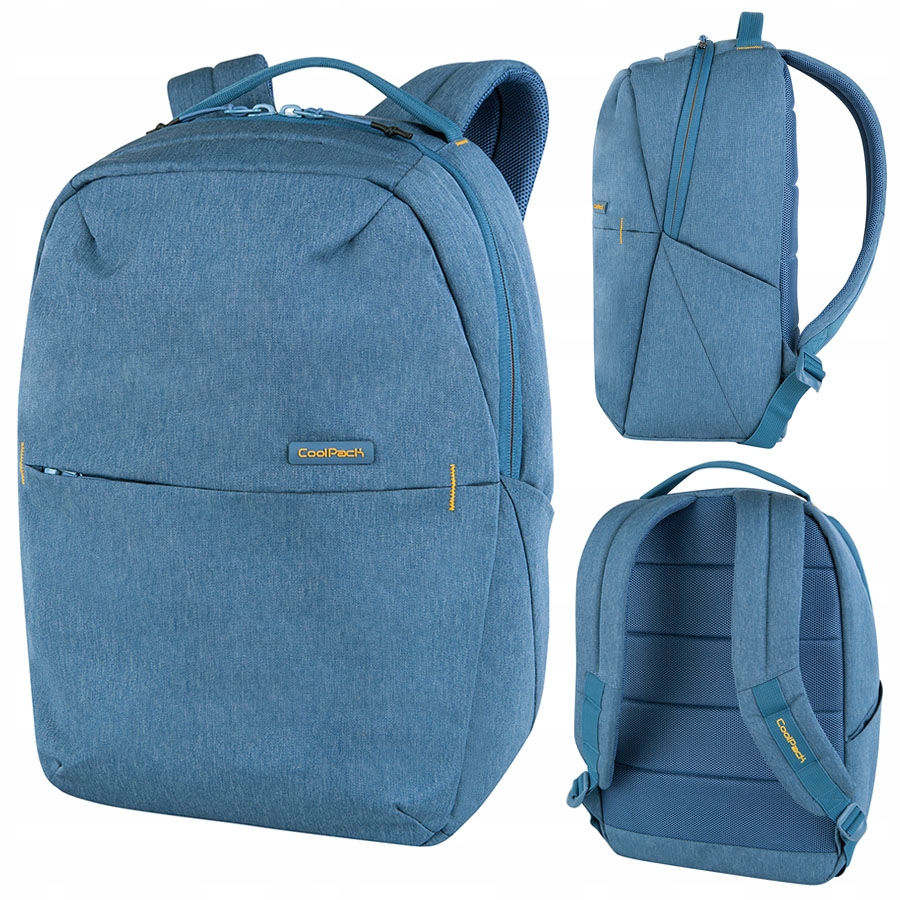Plecak Biznesowy Coolpack Groove Snow Blue Klasyczna Elegancja