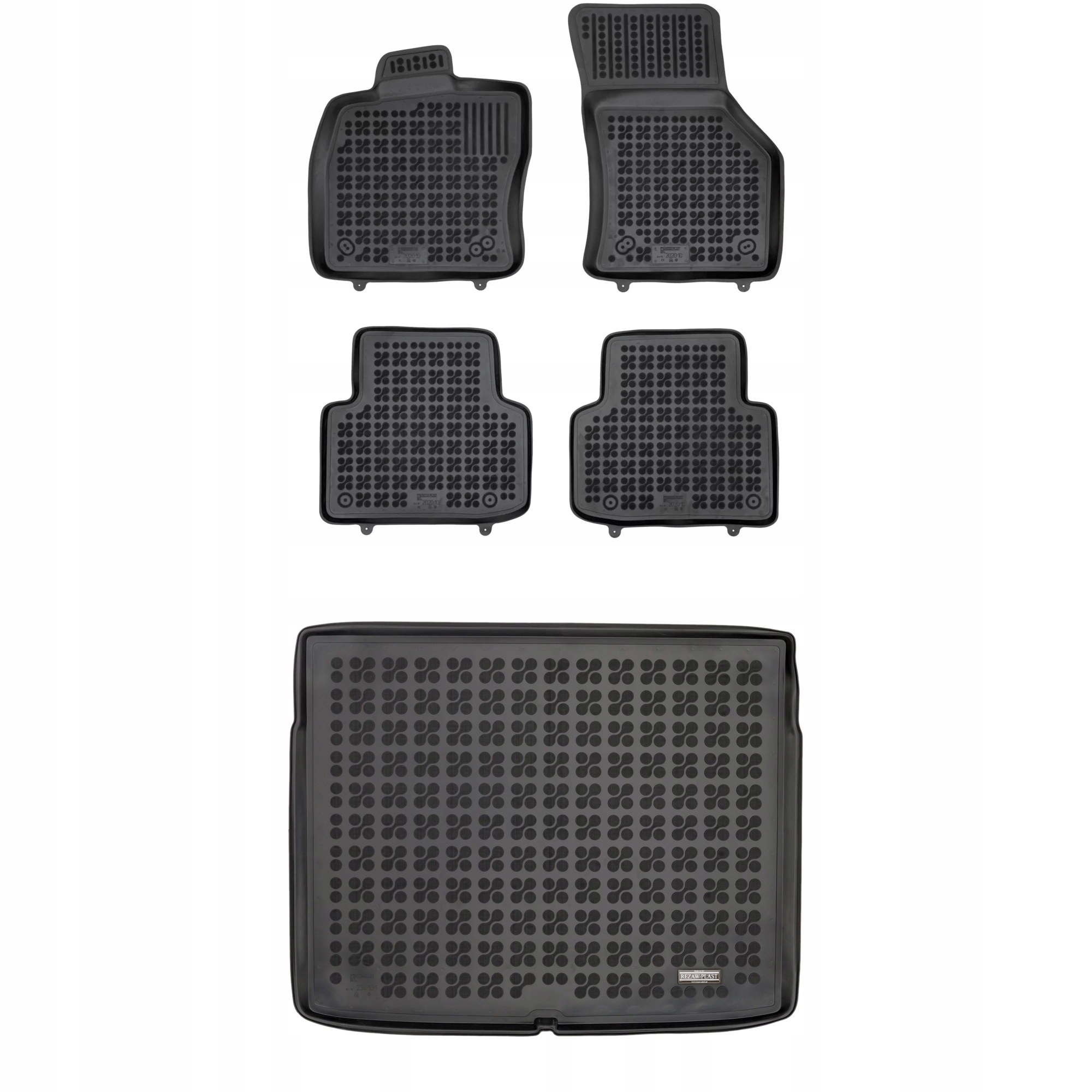 Gumowy zestaw dywaniki i mata Cupra Formentor od 2020 górna podłoga bagażni