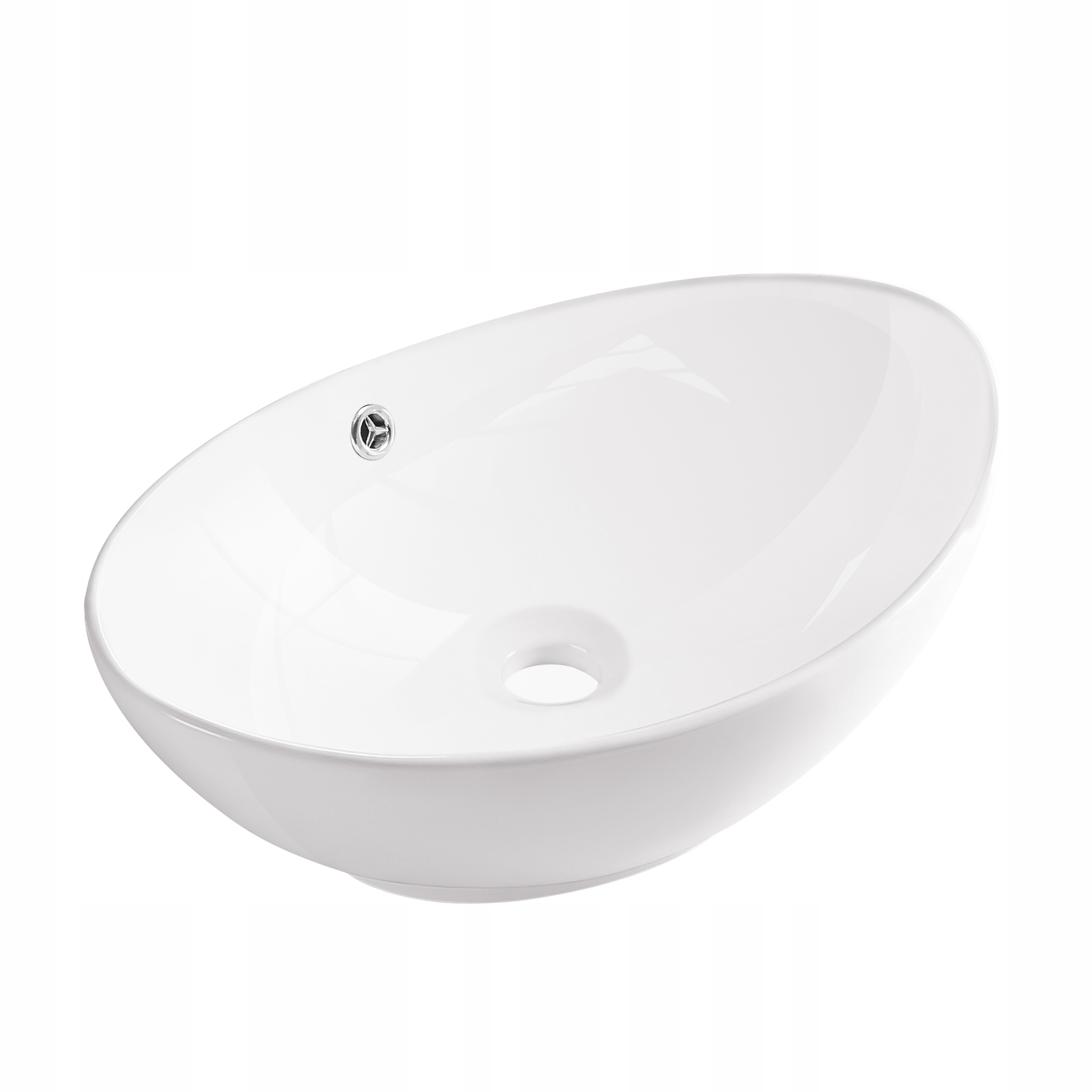 Aquauno Umyvadlo Na Desku 59 x 39 cm Keramické Maya Bílé Oválné