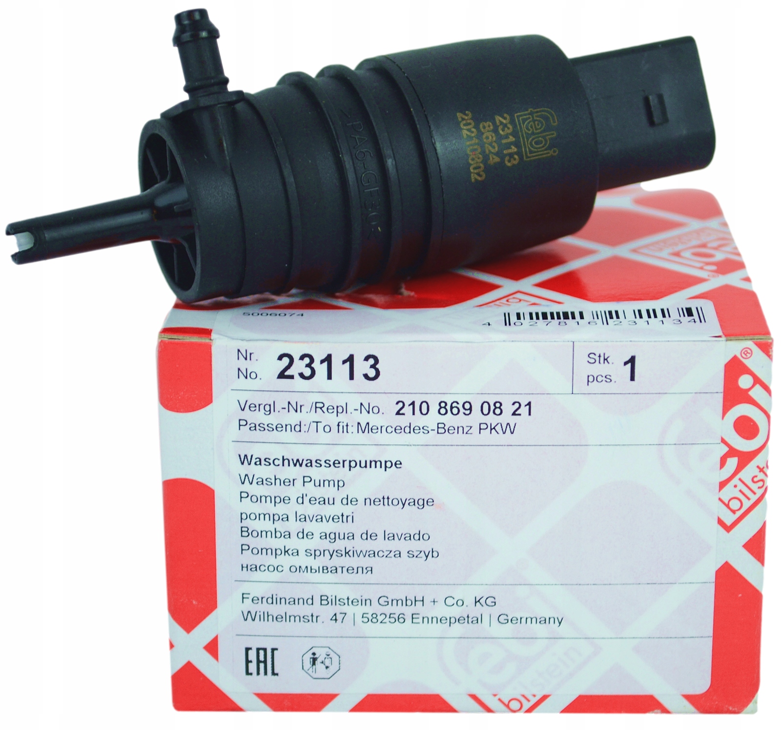 FEBI POMPKA SPRYSKIWACZA MERCEDES C-KLASA W203