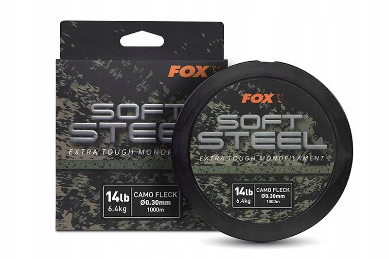 Fox Soft Steel Fleck Camo Mono 0.37mm 9.1kg 1000m Żyłka Karpiowa Fox CML202