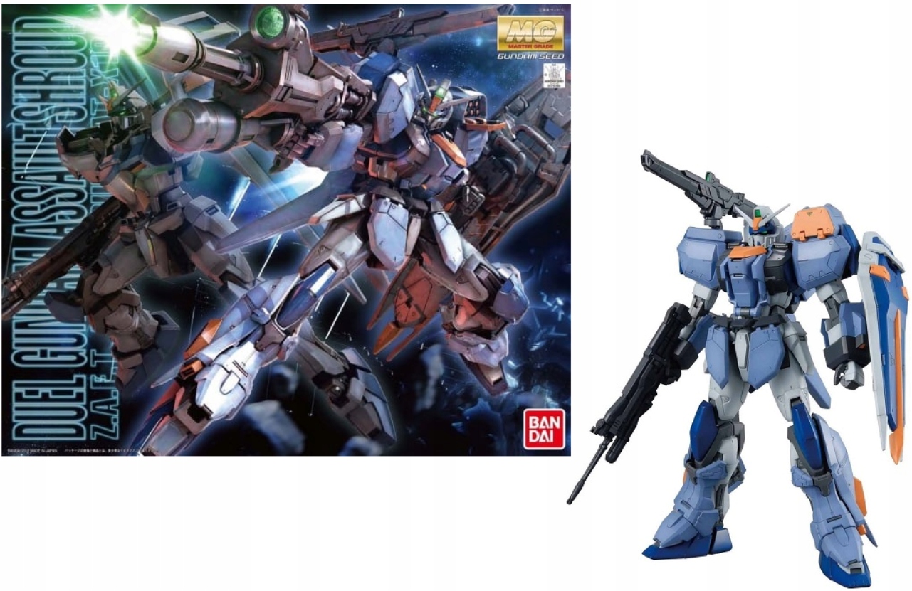Gundam Mg Duel Gundam Assaultshroud 1/100 Model stavebnice