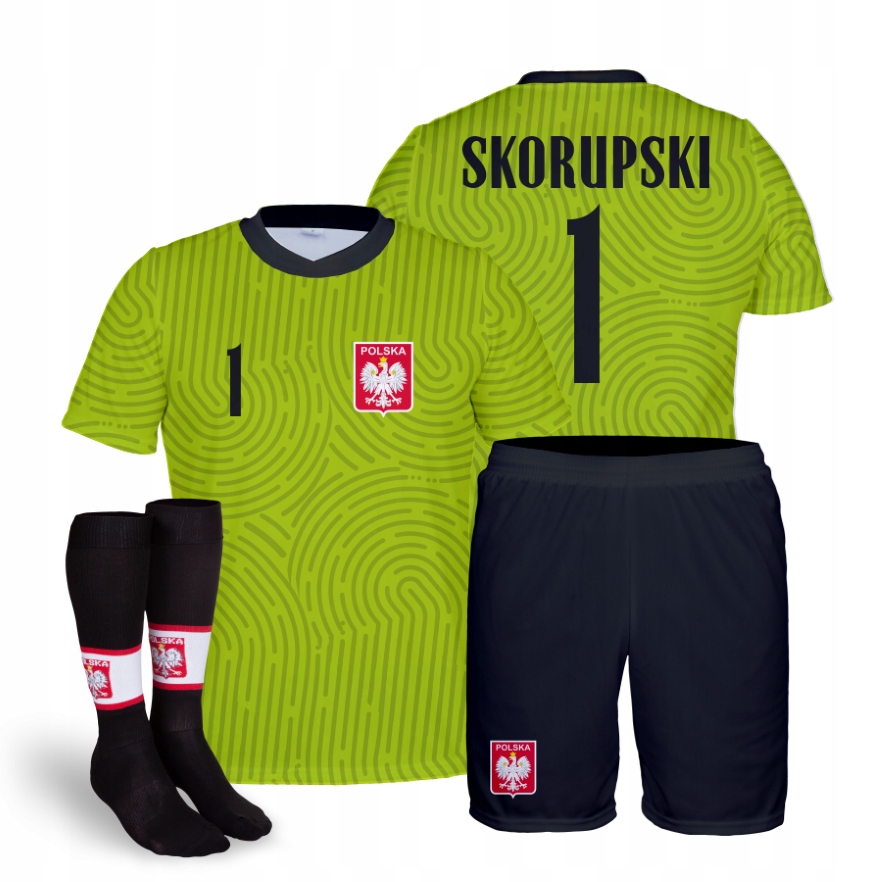 Skorupski Polska komplet tričko kraťasy štulpny velikost 158