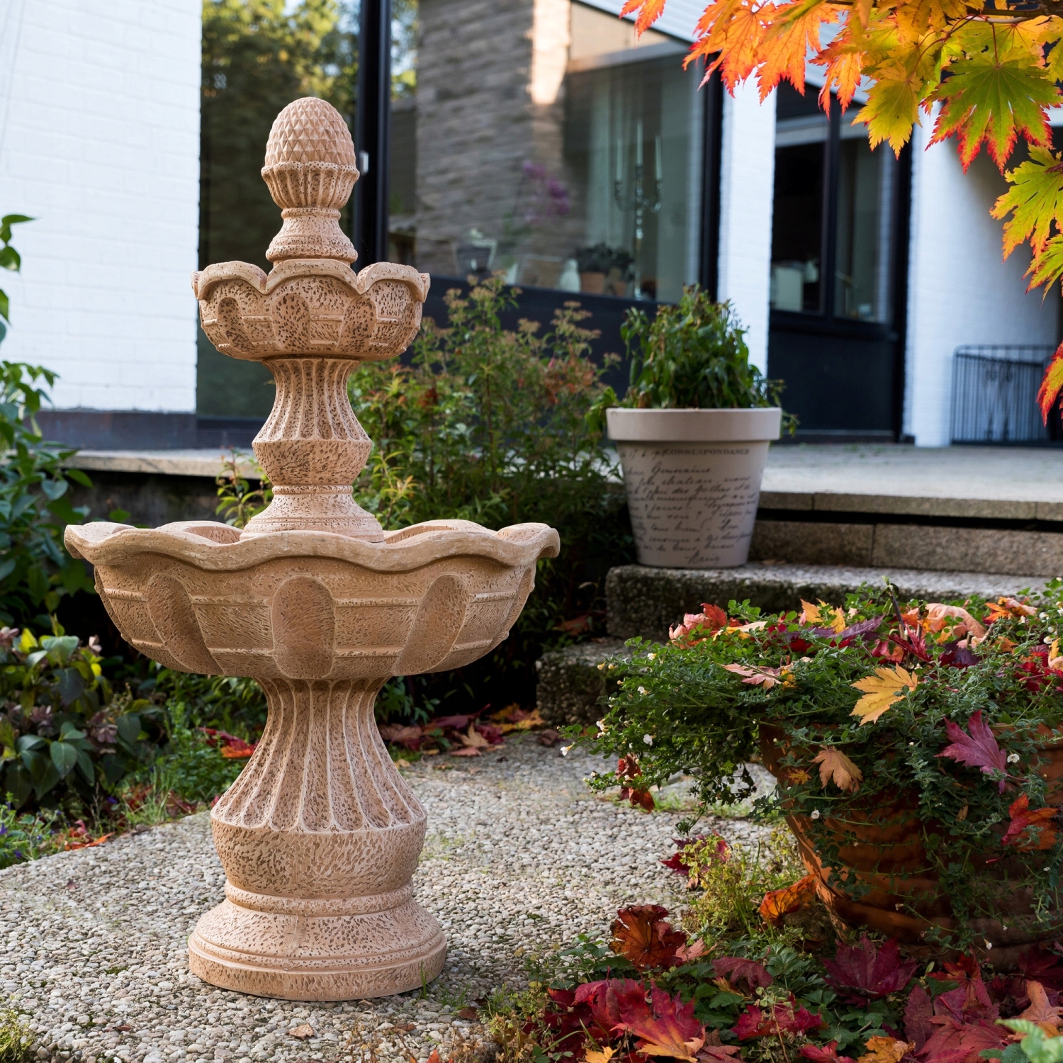 NIEMIECKA FONTANNA OGRODOWA DOMOWA METIS Typ fontanna (pompa)