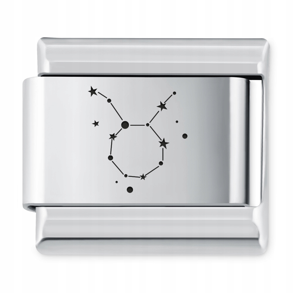 

Italian Charms Znak Zodiaku Konstylacje Byk Grawer
