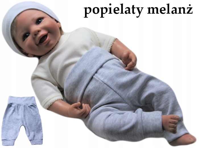 

Półśpioszki śpioszki bez stopek 80 spodenki