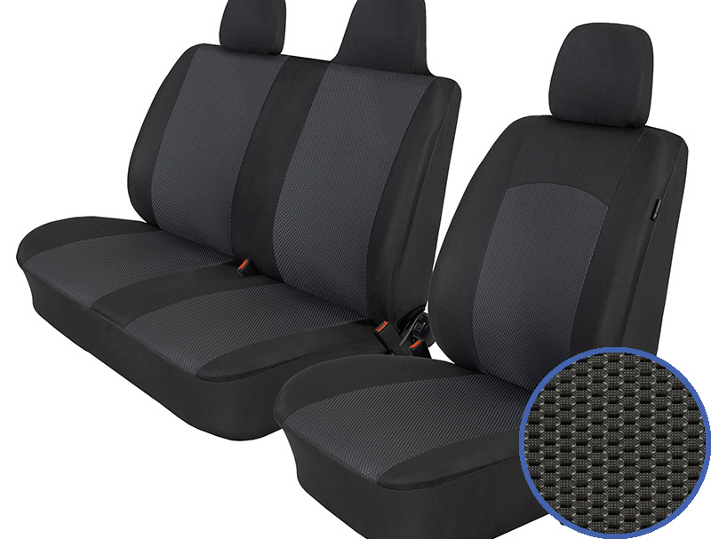 POKROWCE szyte na miarę FORD TRANSIT VIII 2013-19 Materiał materiał tapicerski