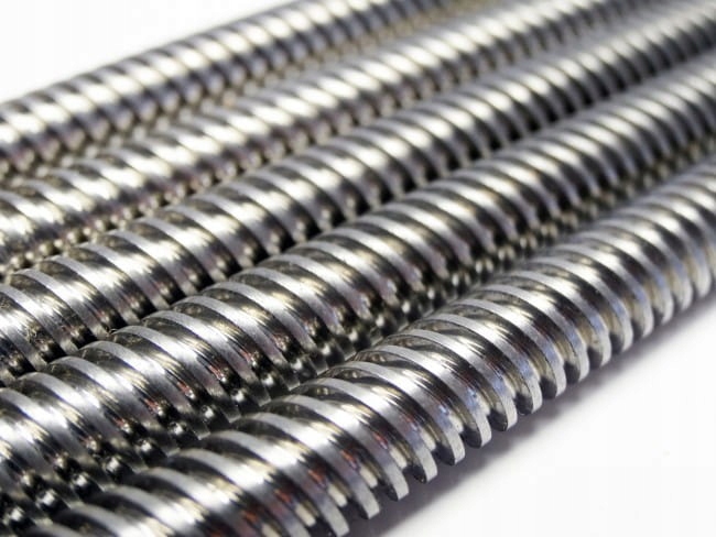 Trapézový šroub 8 mm, 1540 mm, metrický šroub Acme Lead Screw