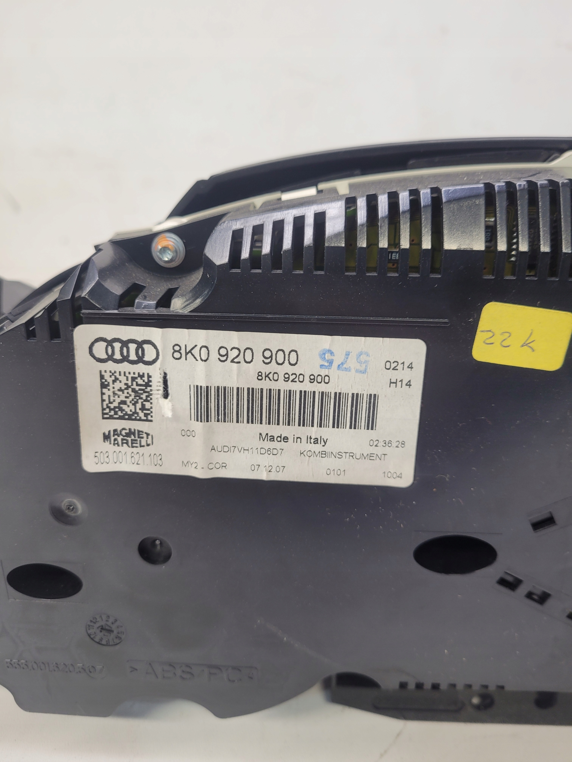 dials dials AUDI A4 B8 8K0920900 2.0 TFSI EUR