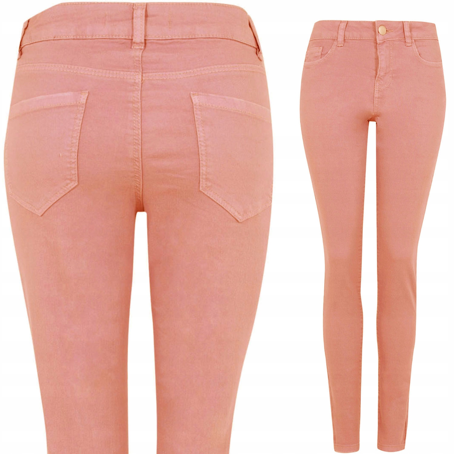 

George Łososiowe Spodnie Jeansy Rurki Reg XXL 44