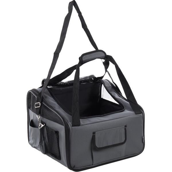 Levně Autosedačka pro psy Ida šedá 44x34 Flamingo