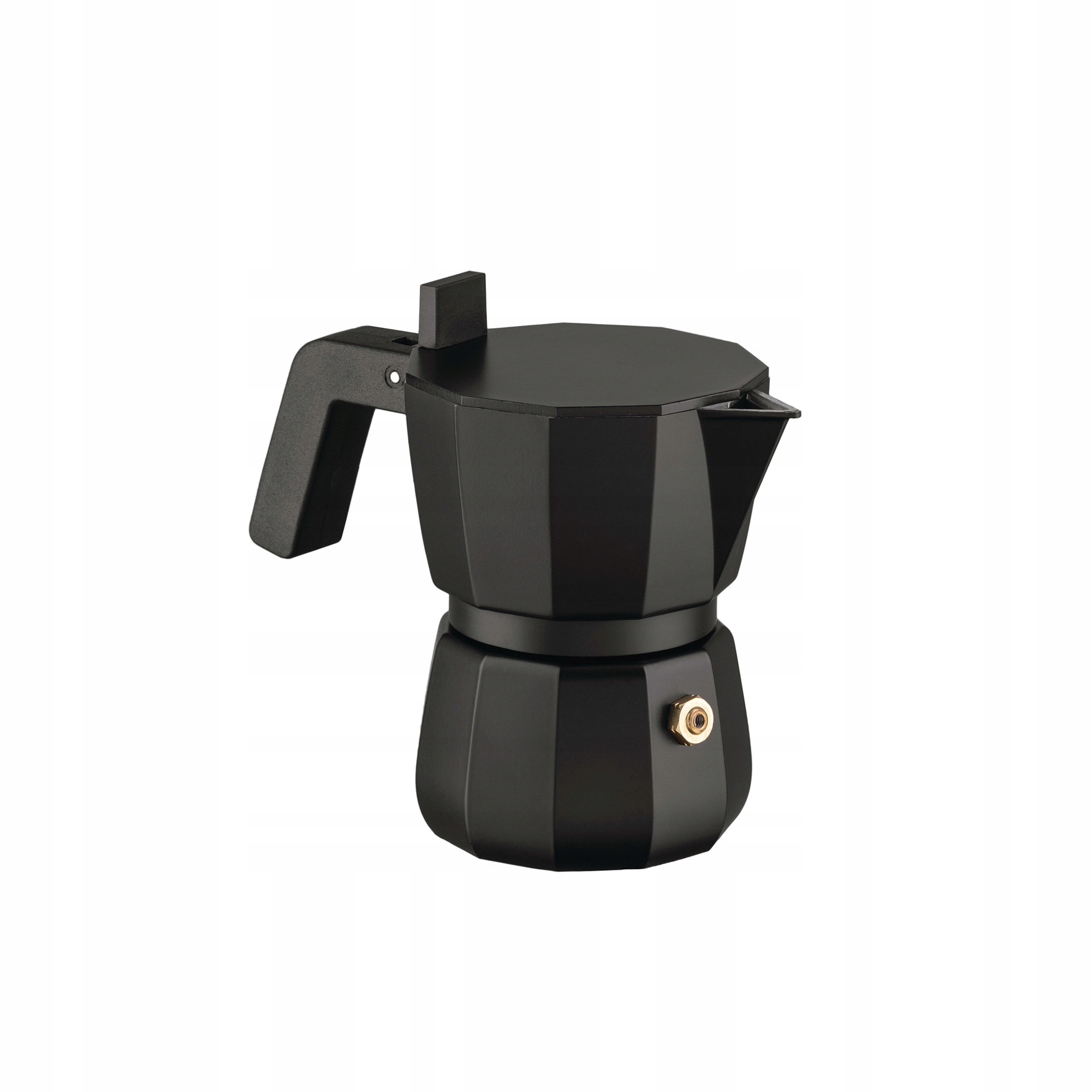 Alessi Moka Kávovar Lúhovač na kávu 50 ml čierny