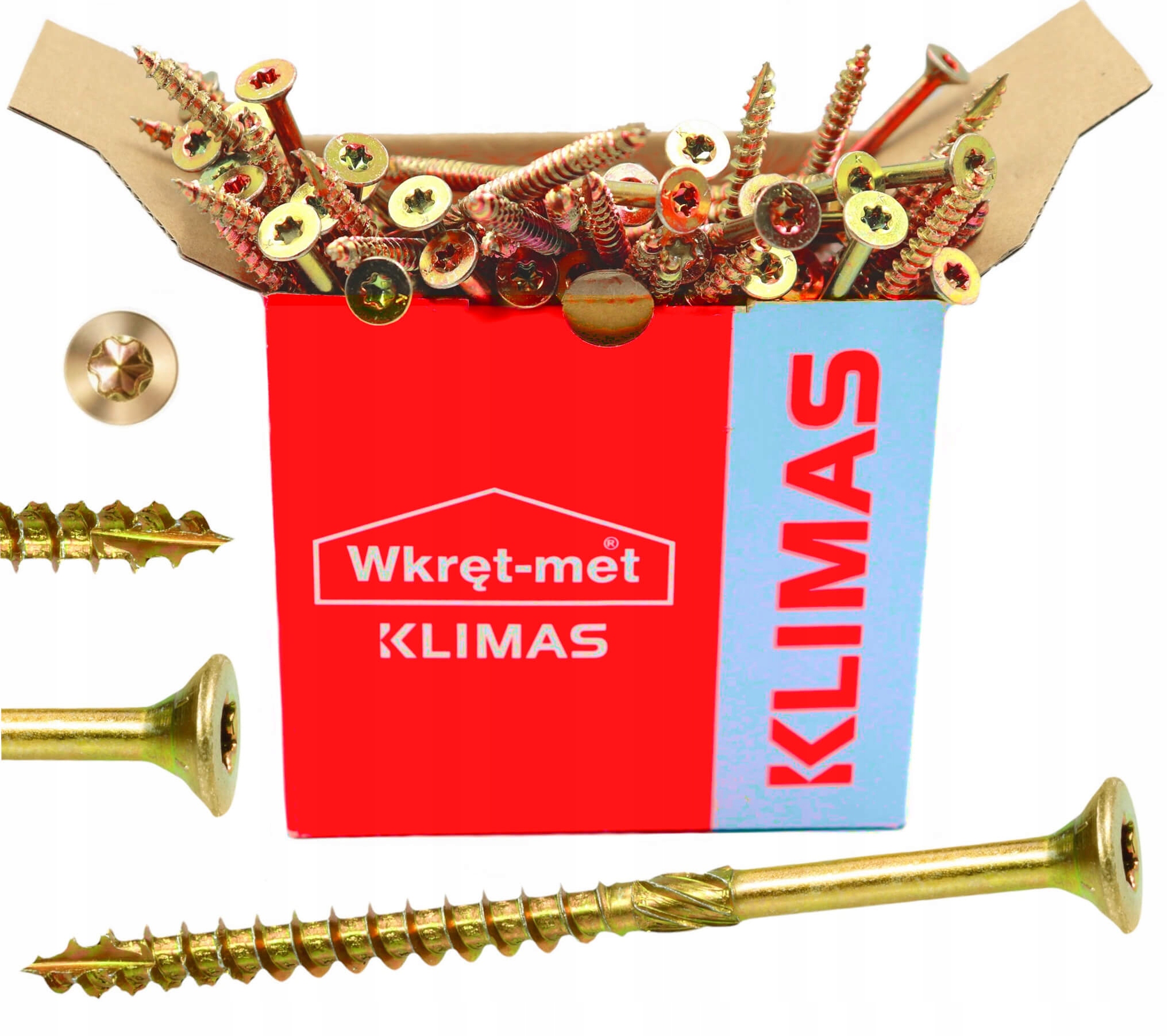 

Wkręty Ciesielskie Do Drewna 6x120 Torx 100szt St