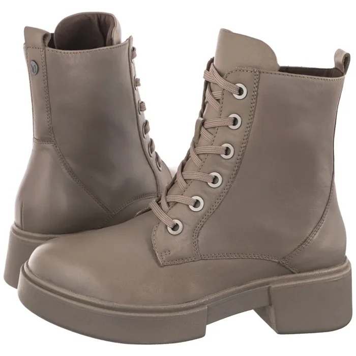 Dámské kožené Caprice Taupe Nappa Béžové 9-25101-43