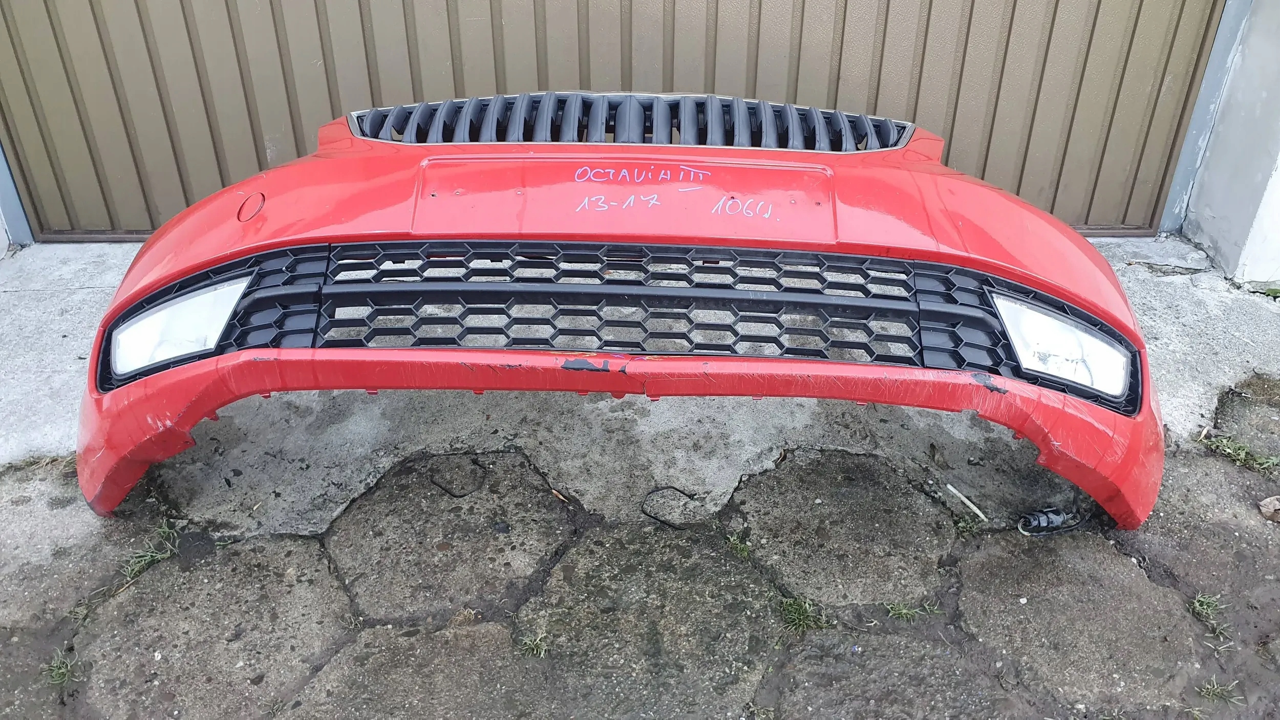 Skoda Octavia 3 III 5E 13-17 front bumper front $