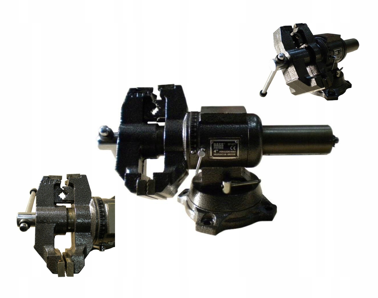 Бас поворотный тиски трубы многофункциональный 100 мм 4