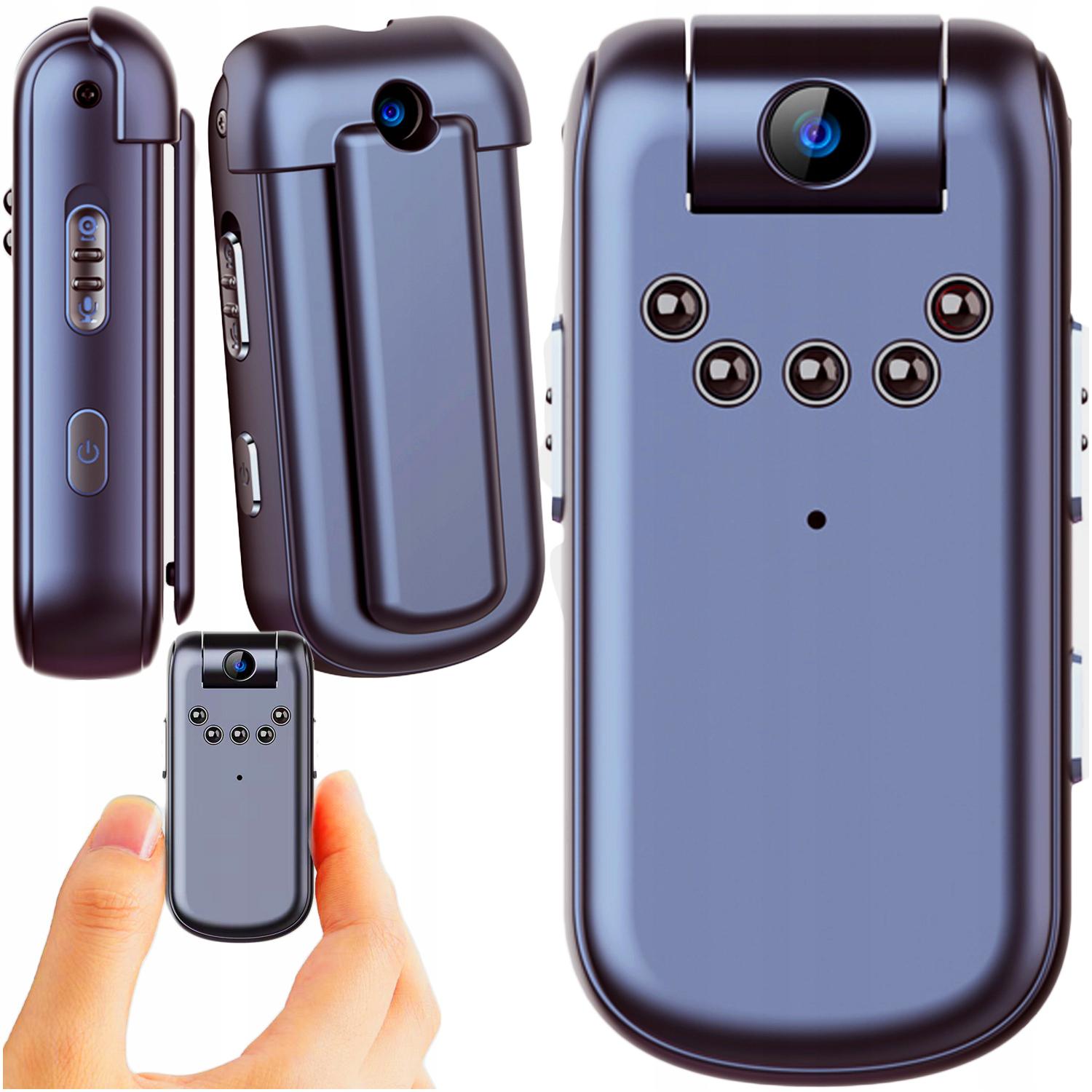 Mini špionážní kamera V13 1080p Detekce pohybu, mikrofon, skrytý diktafon