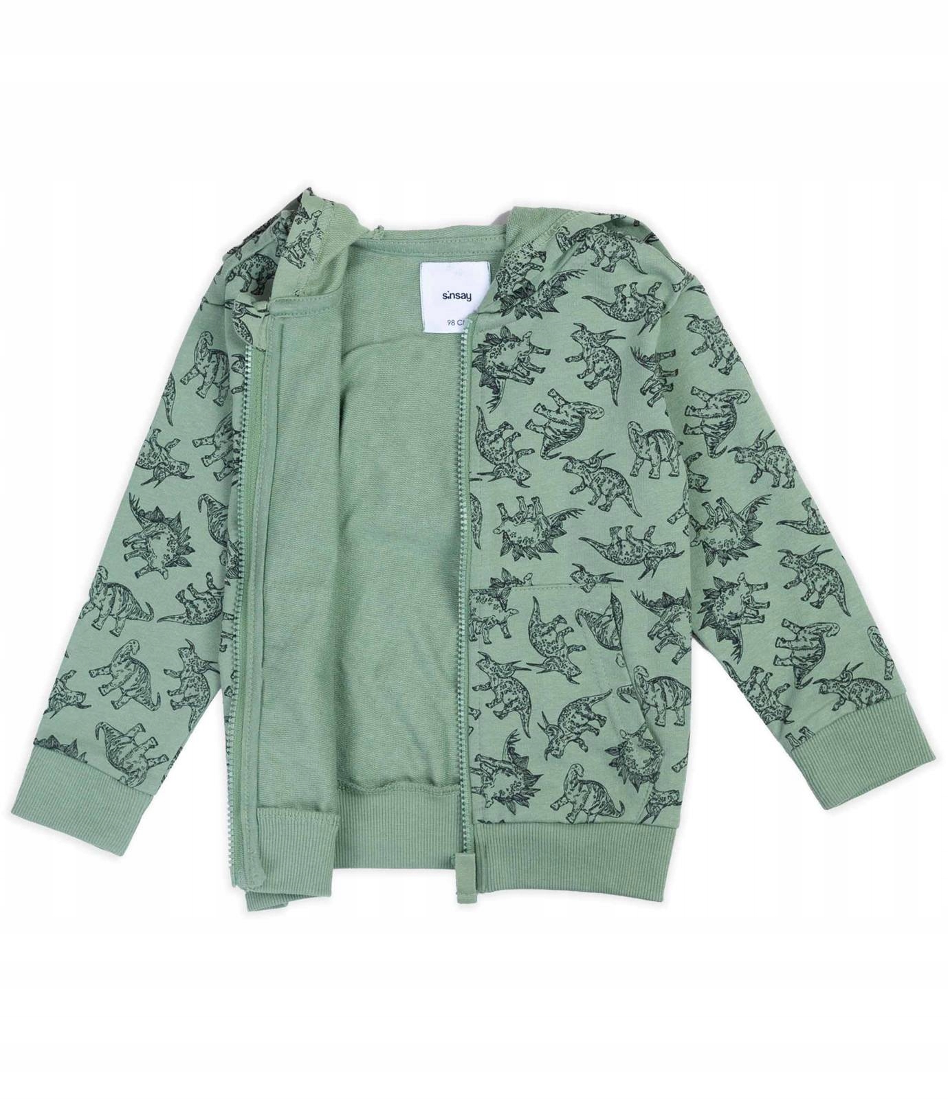 

Rozpinana bluza z dinozaurem chłopięca 98 Sinsay