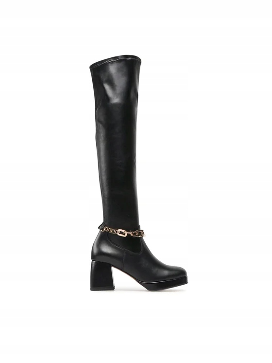 Dámské kozačky Karino 4324/076 Černé 38, Černá