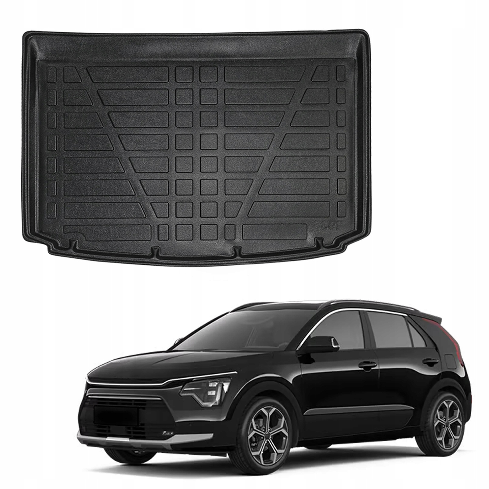 Mata Wkład Bagażnika Kia Niro 2 Hybryda SG2 Od 2022 (dolne Piętro)