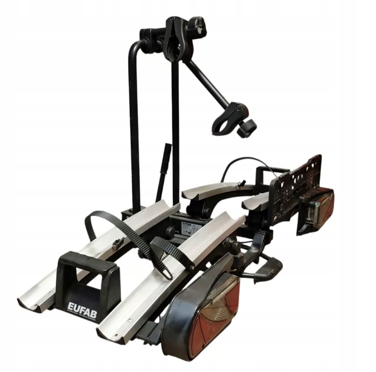 Bagażnik rowerowy Eufab Finch srebrny