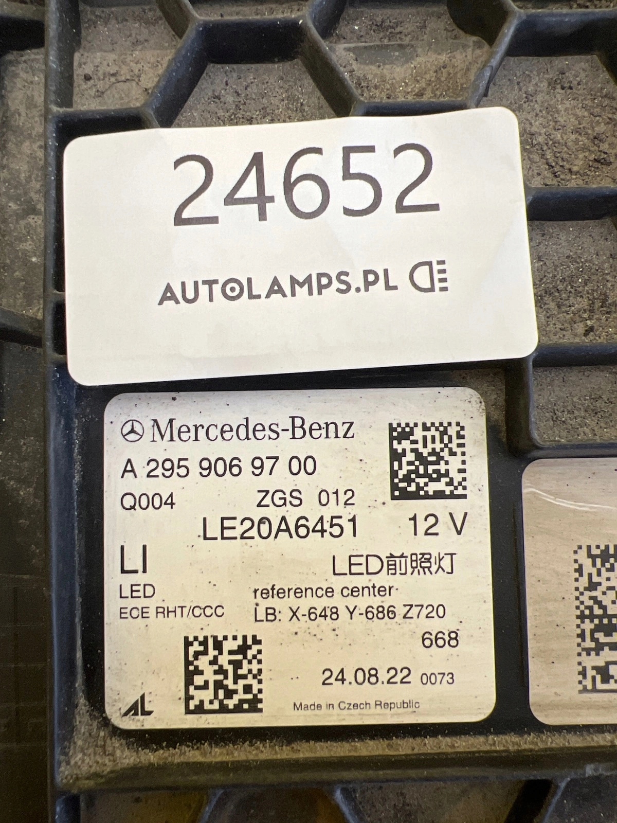 light left Mercedes EQE W295 Full Led Performance A2959069700