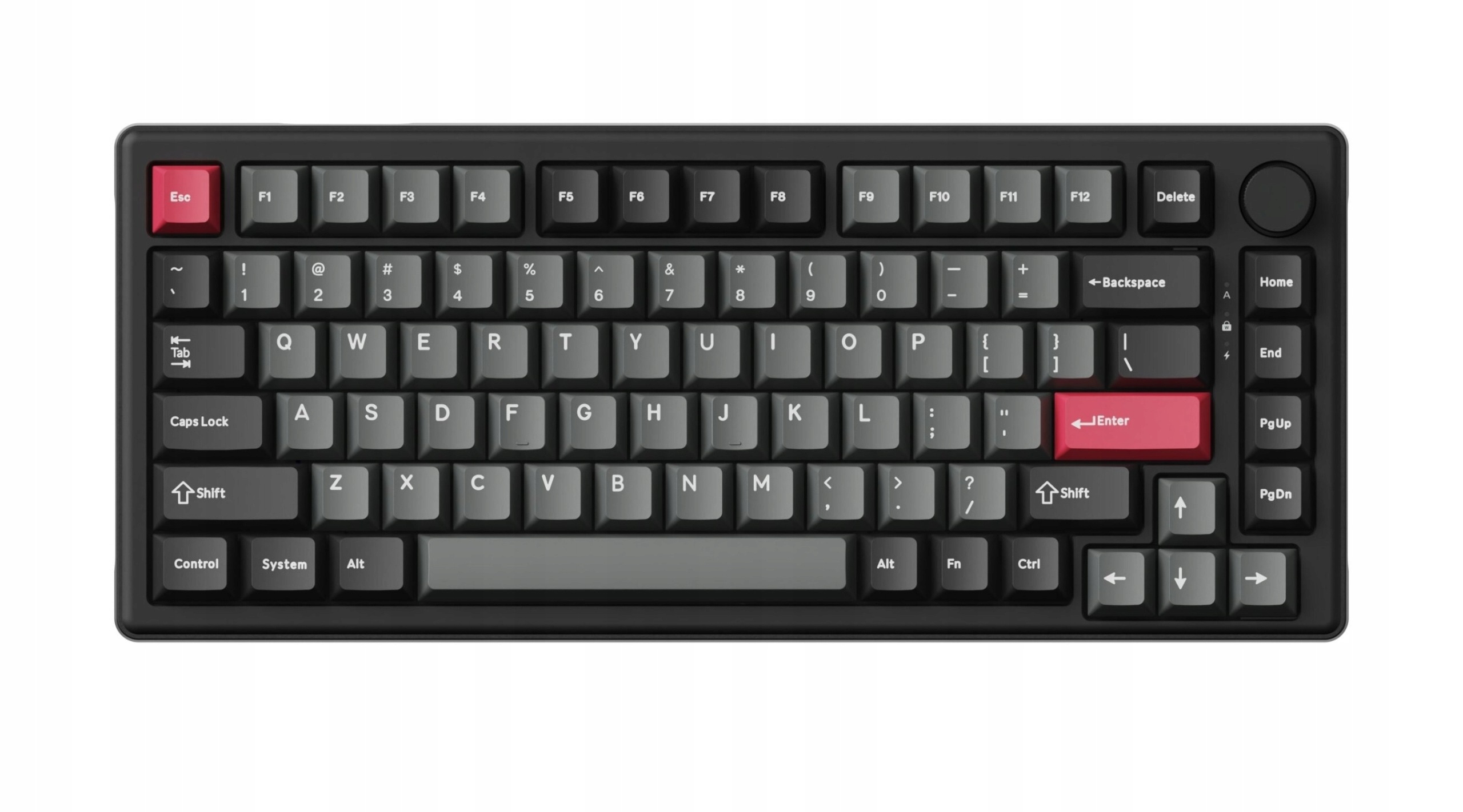 Magnetická drátová klávesnice Keychron C3 He Switch Ultra-Fast Lime