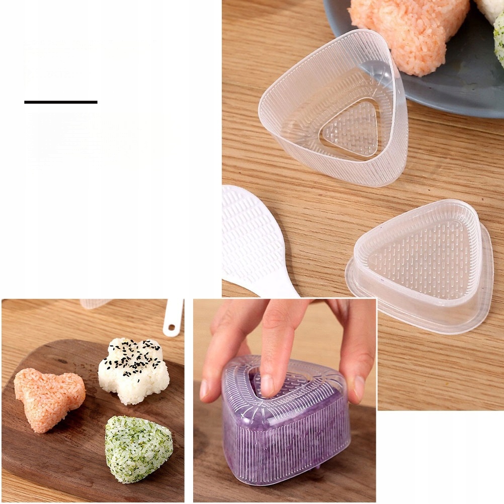 MATERIAŁ SPOŻYWCZY SERCE FORMY DO SUSHI KULKI RYŻOWE Marka bez marki