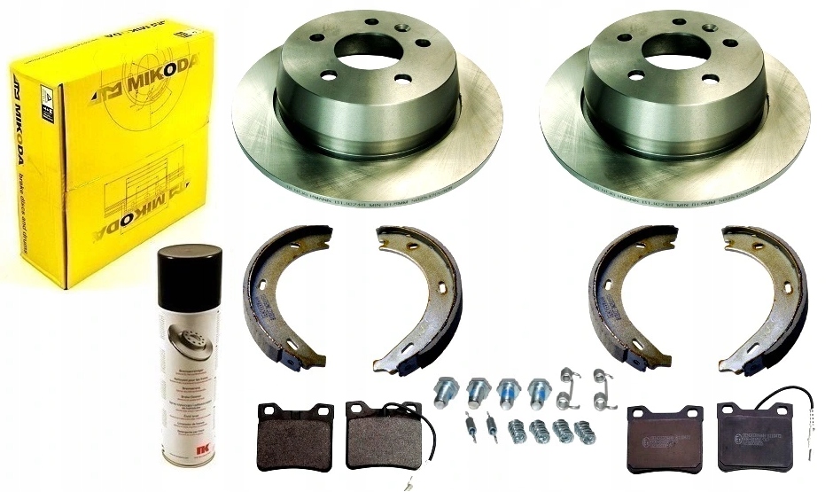 Диски колодки MERCEDES VITO W638 задняя система Ate