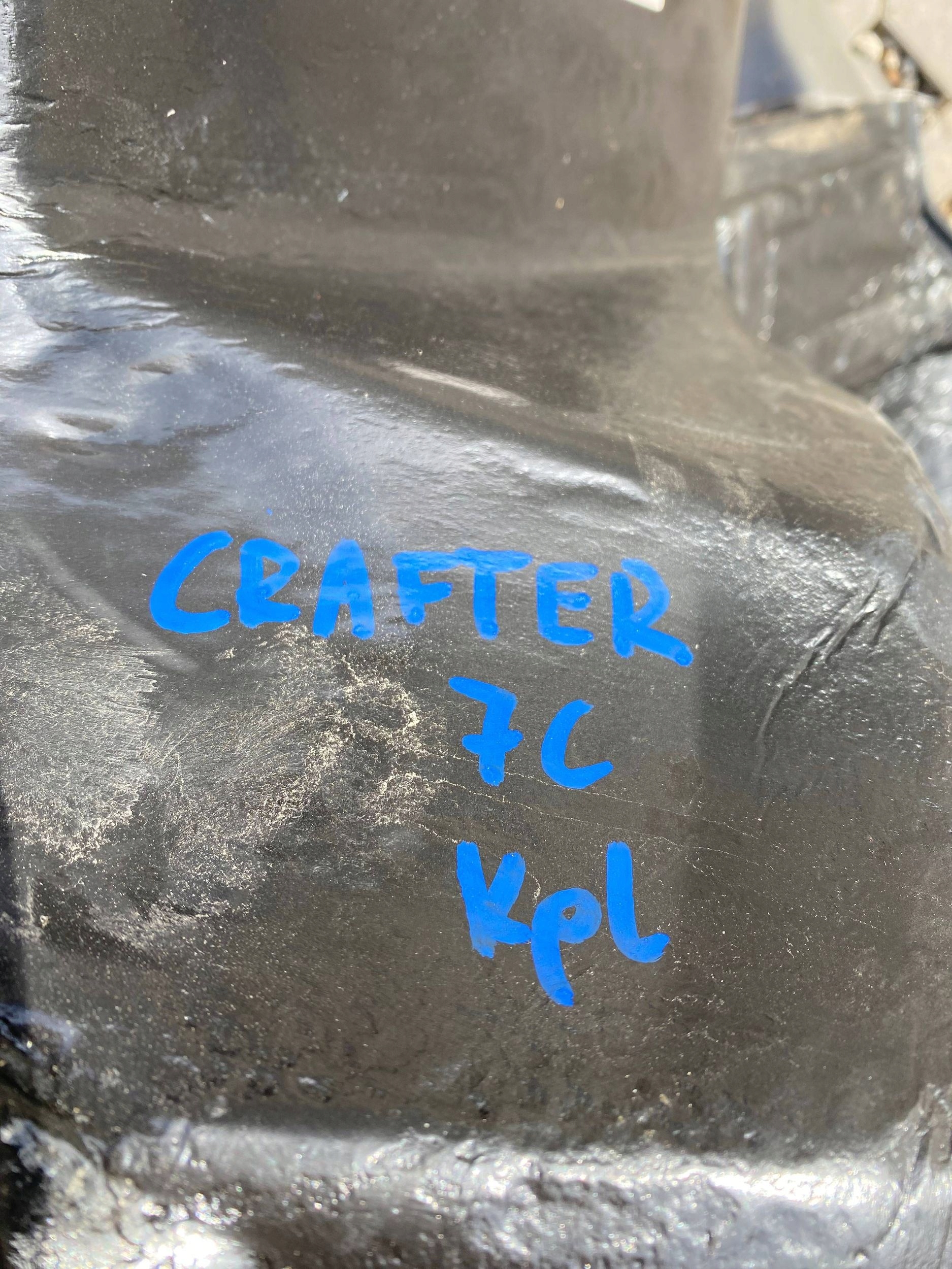 VW CRAFTER II 7C KOMPLET mats front left right tyres 7C1863703B