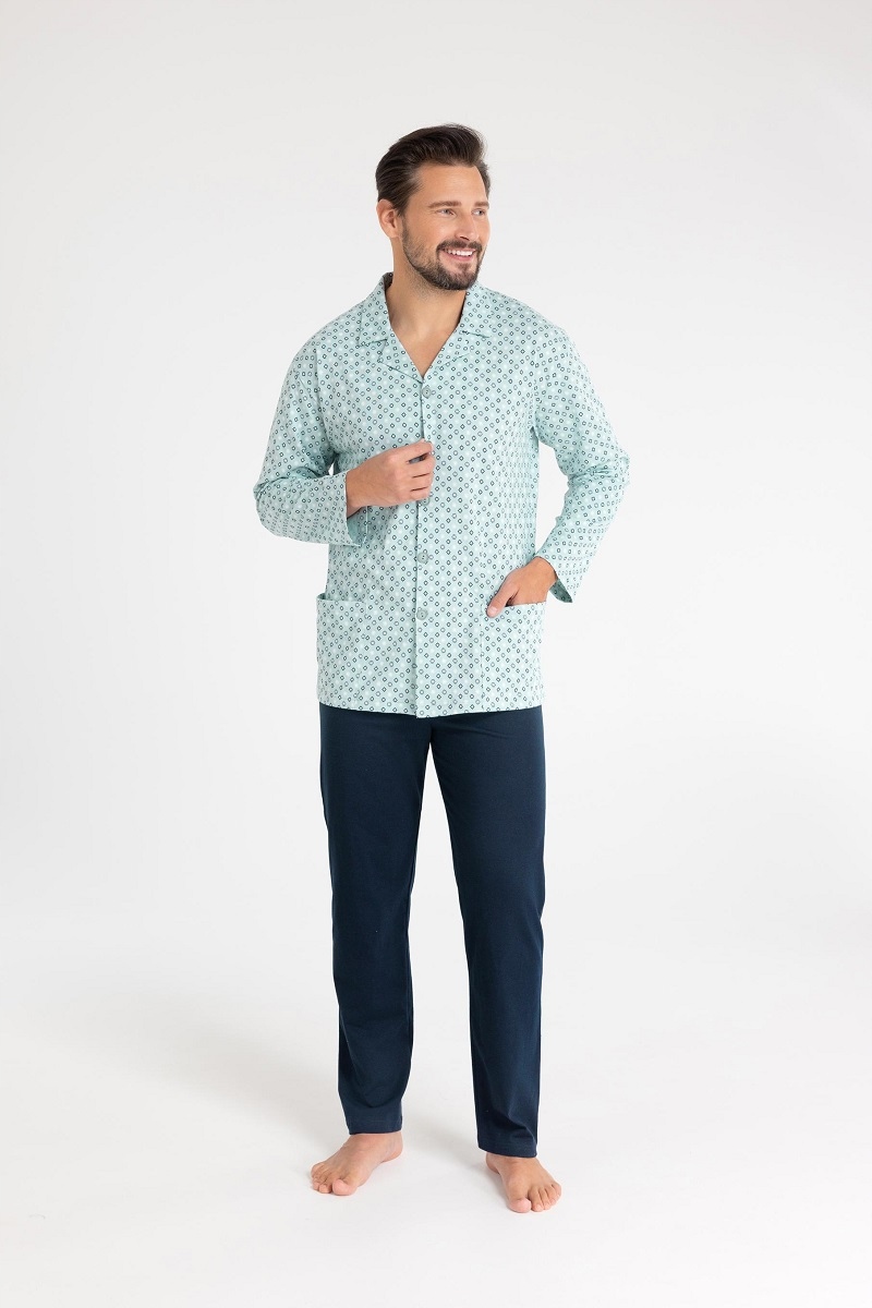 Pánské Pyžamo 486/3XL Zelená