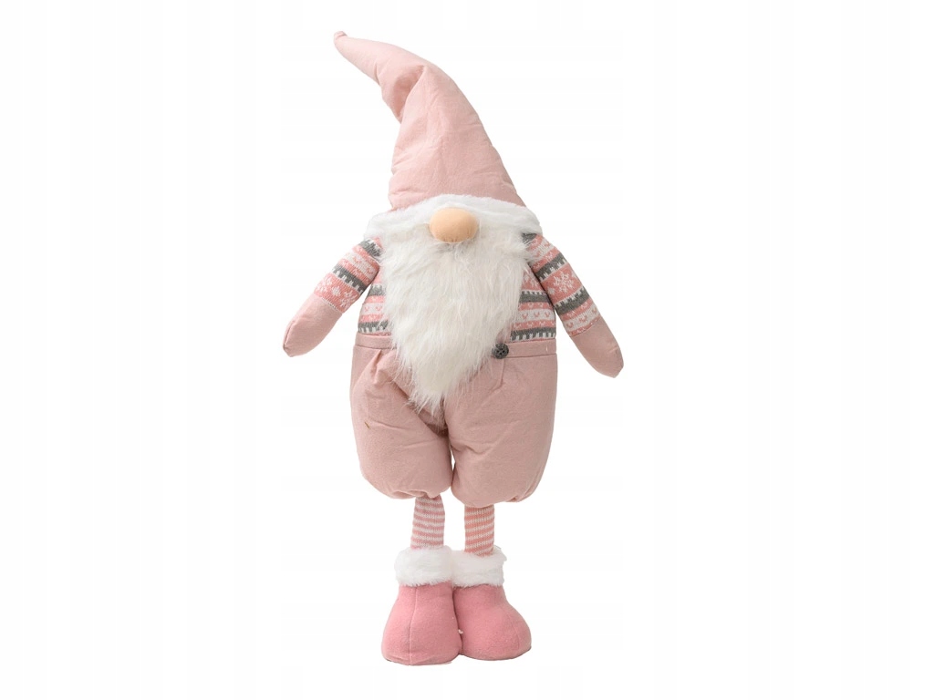 Dekorativní trpaslík Gnome 90 cm, růžový