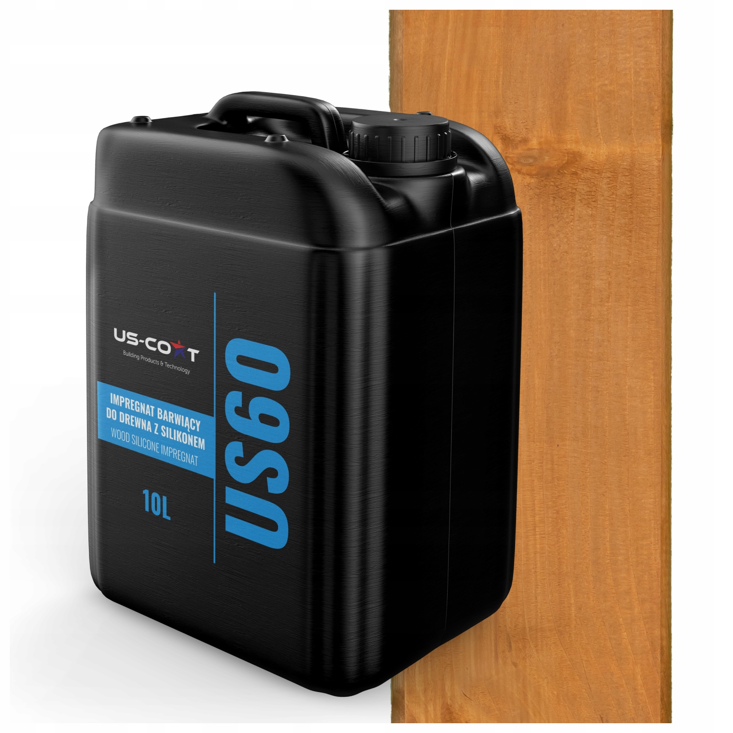 Impregnat Na Dřevo Dekorativní Ochranný Se Silikonem 2v1 10L Uv Barva Dub