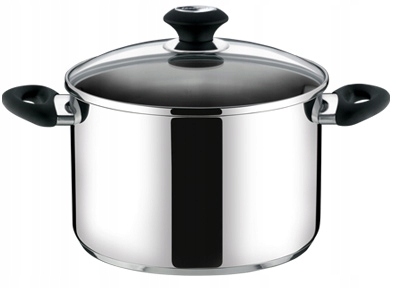 KOMPLET ZESTAW GARNKÓW STAL PRESTO TESCOMA 11SZT. Marka Tescoma