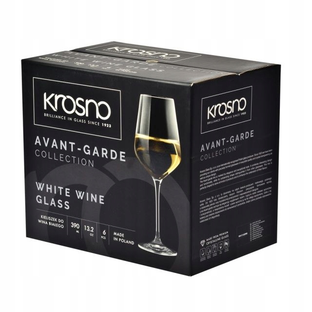 Kieliszki do wina białego 390ml AVANT-GARDE KROSNO Marka Krosno