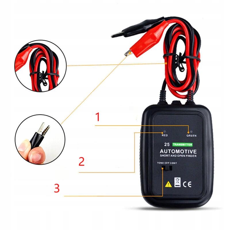 MIERNIK TESTER CIĄGŁOŚCI PRZEWODÓW KABLI ZWARĆ Marka inna