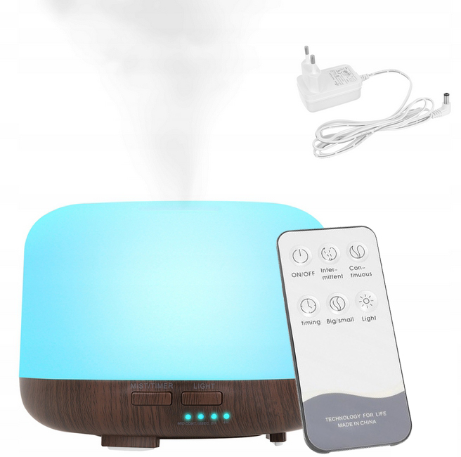 NAWILŻACZ POWIETRZA ZAPACHOWY AROMATERAPIA +PILOT