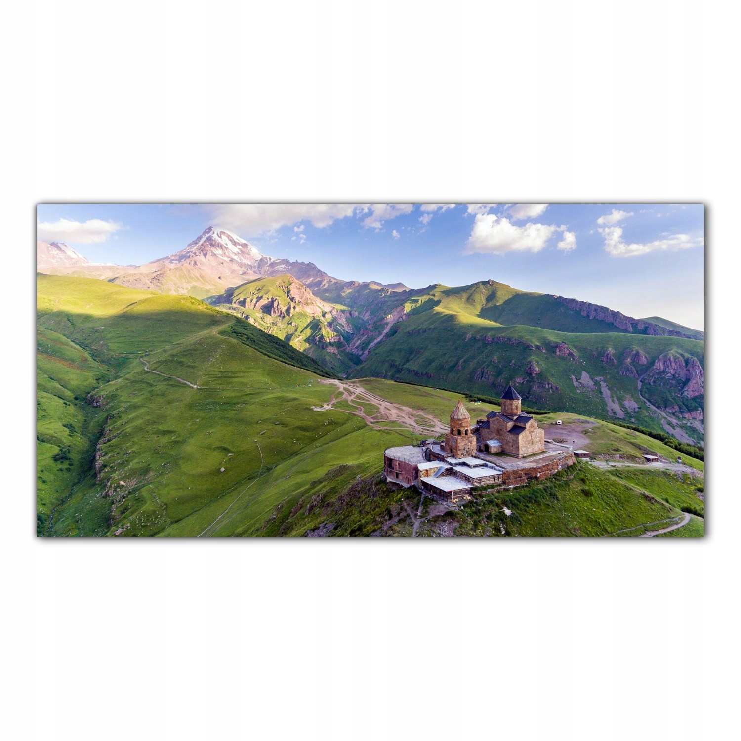 

Obraz na szkle Foto Kościół Góry Krajobraz 120x60