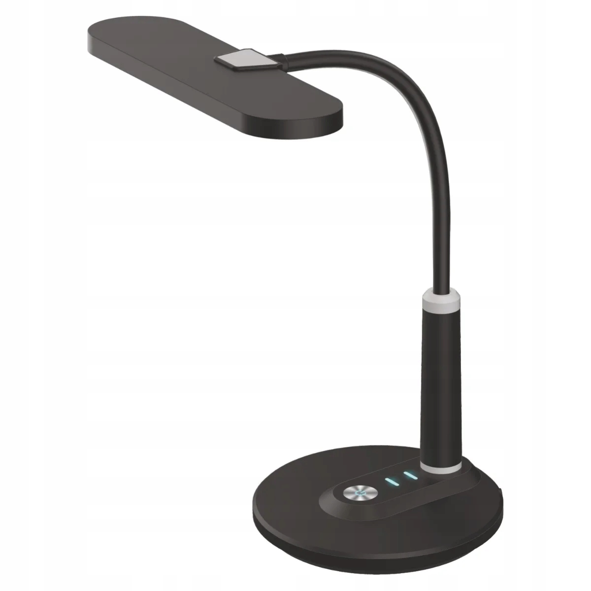 Regulovateľná stolná Led lampa s moderným čiernym premenlivým svetlom 36 cm Kaja