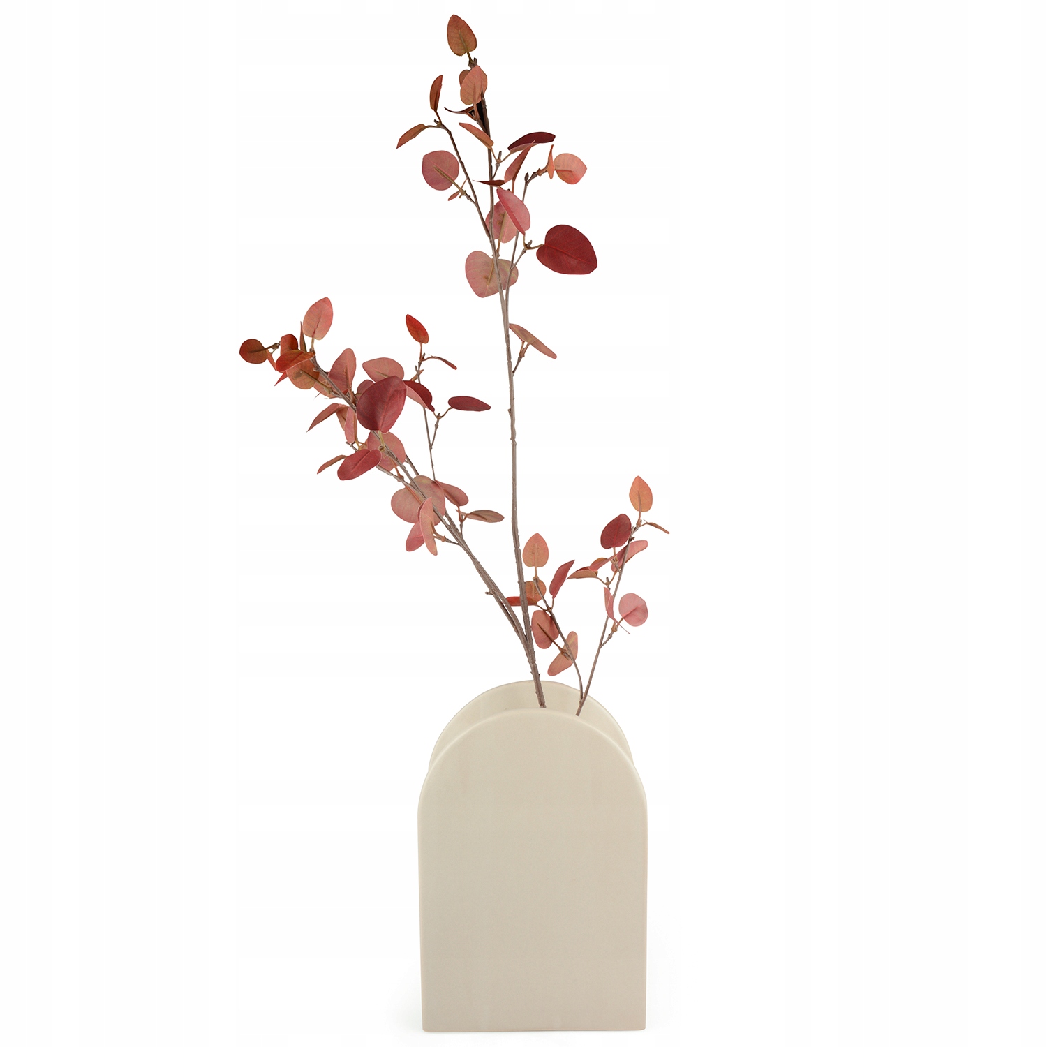 WAZON BEŻOWY ceramiczny wys. 23cm