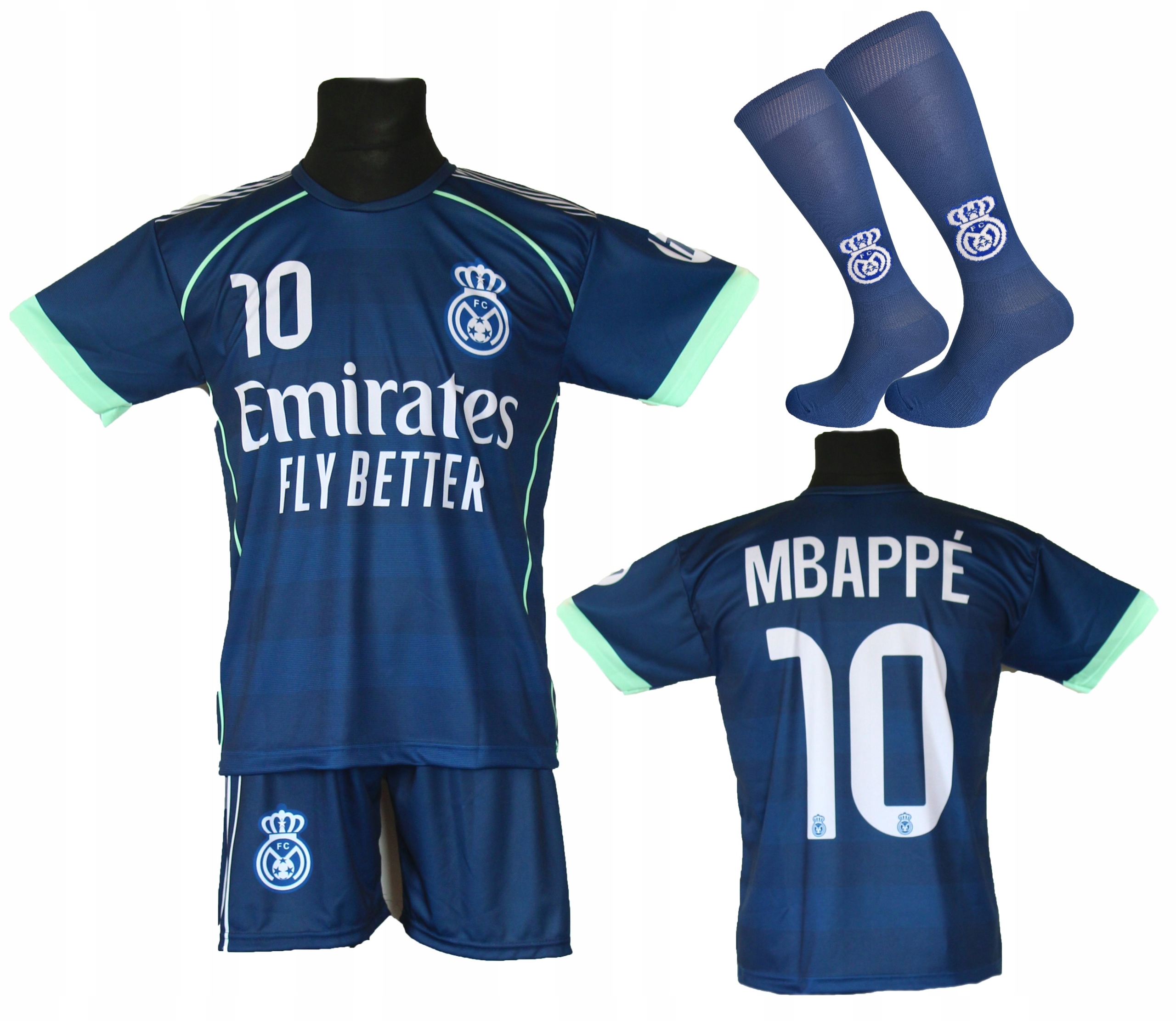 Mbappe komplet strój piłkarski Bg 128