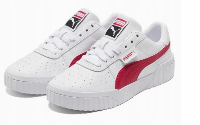 Dámské bílé kožené boty Puma Cali Wn's vel. 37