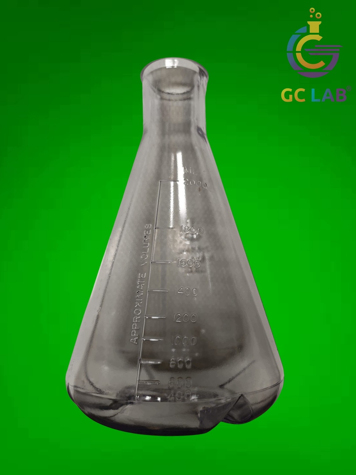 Kolba stożkowa Pc 2000ml Nalgene skala tłoczona