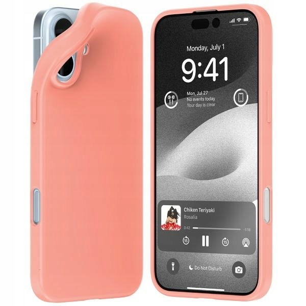 Etui Mercury Soft na iPhone 16 Plus 6.7" w odcieniu różowym