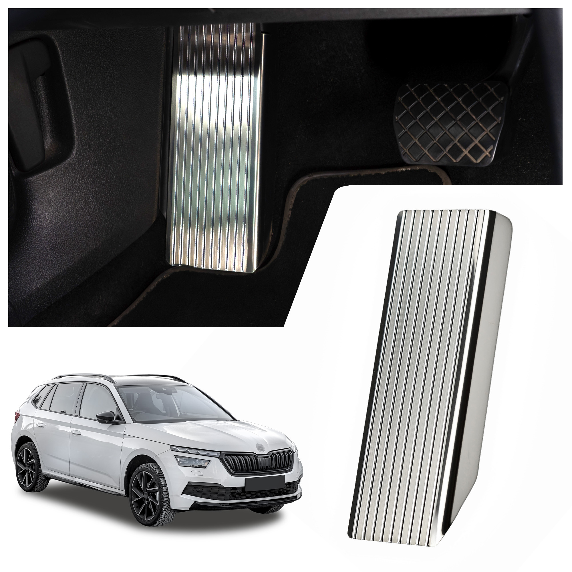 Podstupnice automobilová podnožka odpočívadla pro Škoda Kamiq I Nw 2019-