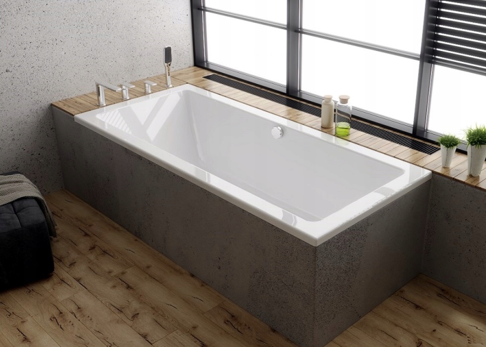 WANNA AKRYLOWA PROSTOKĄTNA 160X70 RIHO LUSSO BA57 Marka Riho